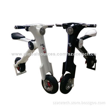 Folding design and can be put into car trunk electric folding bike